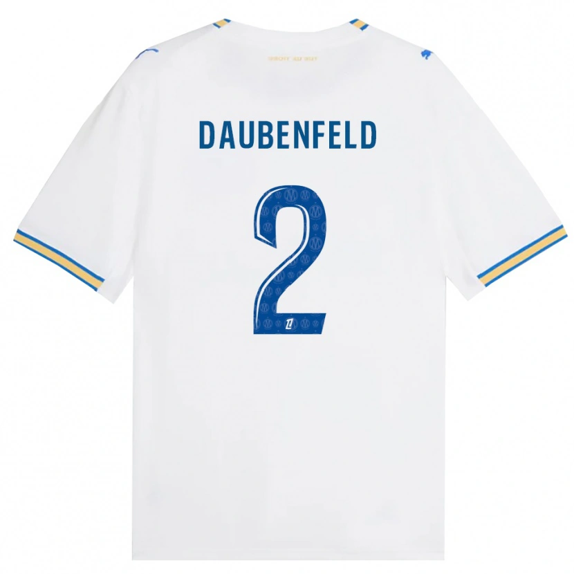 Danxen Damen Lucas Daubenfeld #2 Dodgerblau Weiß Heimtrikot Trikot 2026/27 T-Shirt Österreich