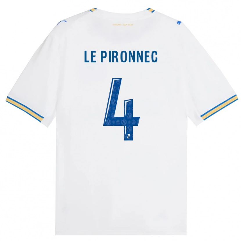 Danxen Damen Kélian Le Pironnec #4 Dodgerblau Weiß Heimtrikot Trikot 2026/27 T-Shirt Österreich