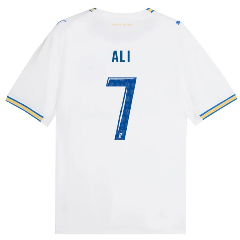 Danxen Damen Azhar Ali #7 Dodgerblau Weiß Heimtrikot Trikot 2026/27 T-Shirt Österreich