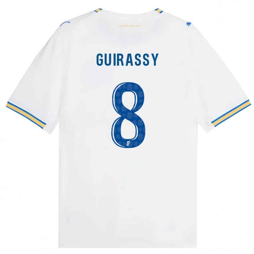 Danxen Damen Moctar Guirassy #8 Dodgerblau Weiß Heimtrikot Trikot 2026/27 T-Shirt Österreich