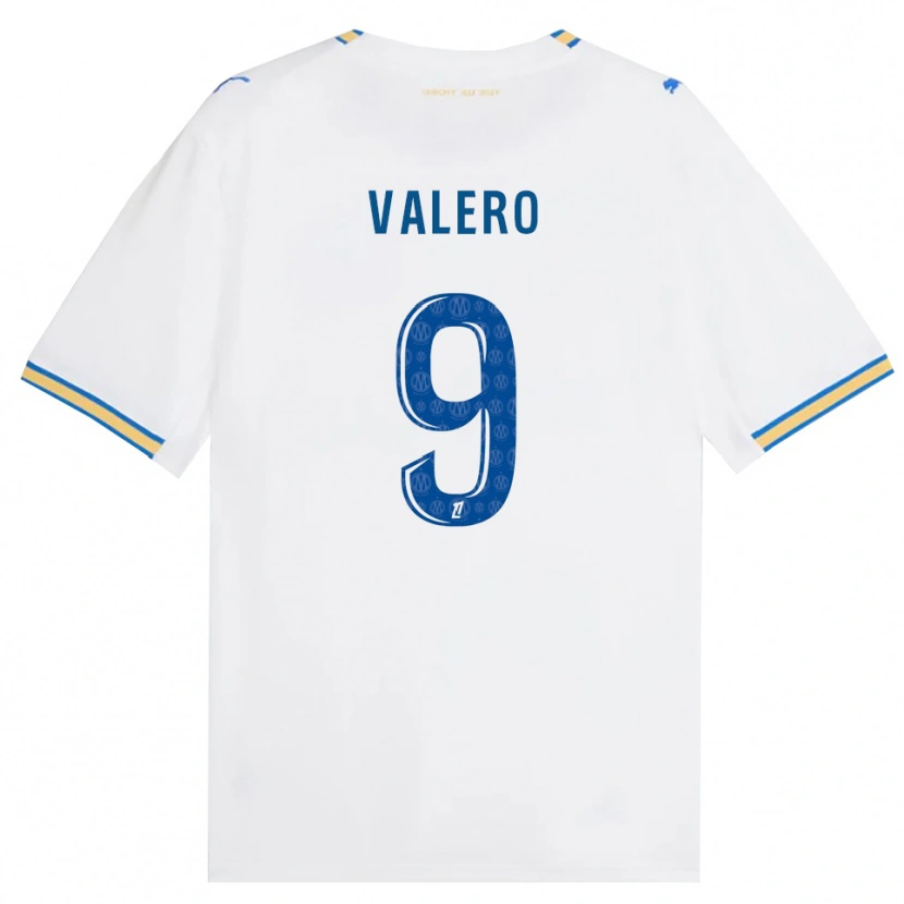 Danxen Damen Antoine Valero #9 Dodgerblau Weiß Heimtrikot Trikot 2026/27 T-Shirt Österreich