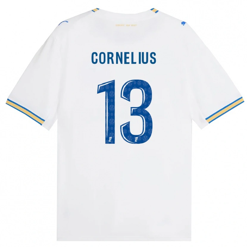 Danxen Damen Derek Cornelius #13 Dodgerblau Weiß Heimtrikot Trikot 2026/27 T-Shirt Österreich