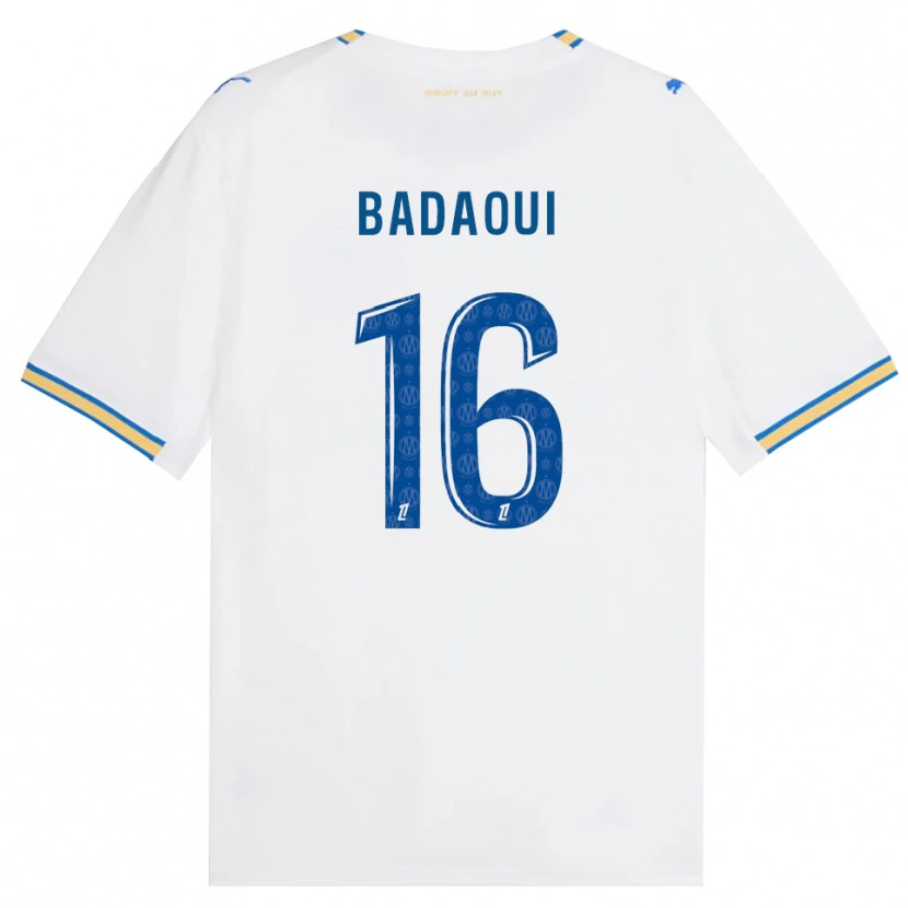 Danxen Damen Yassine Badaoui #16 Dodgerblau Weiß Heimtrikot Trikot 2026/27 T-Shirt Österreich