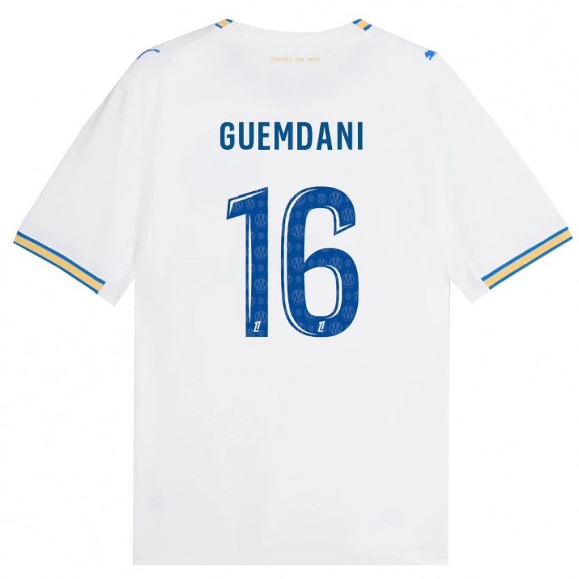 Danxen Damen Ivan Guemdani #16 Dodgerblau Weiß Heimtrikot Trikot 2026/27 T-Shirt Österreich