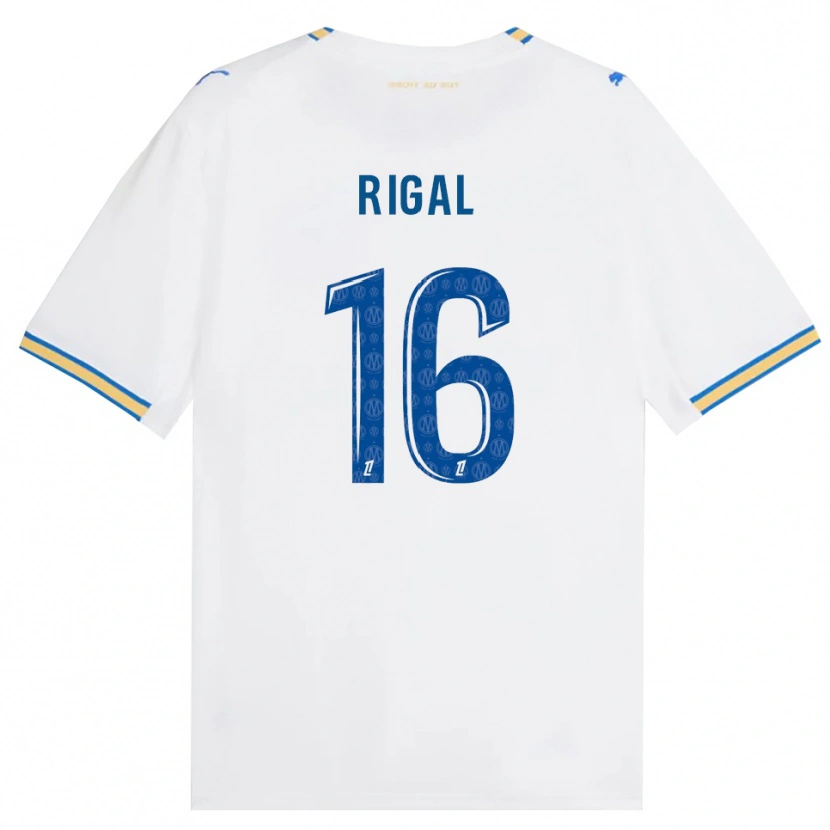 Danxen Damen Pablo Rigal #16 Dodgerblau Weiß Heimtrikot Trikot 2026/27 T-Shirt Österreich
