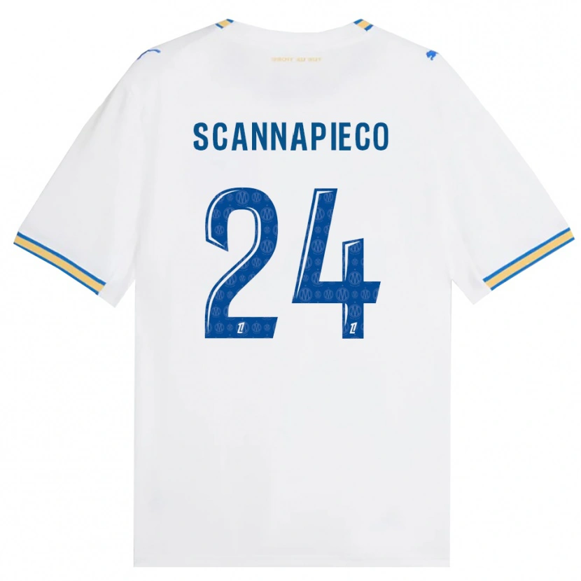 Danxen Damen Dona Scannapieco #24 Dodgerblau Weiß Heimtrikot Trikot 2026/27 T-Shirt Österreich