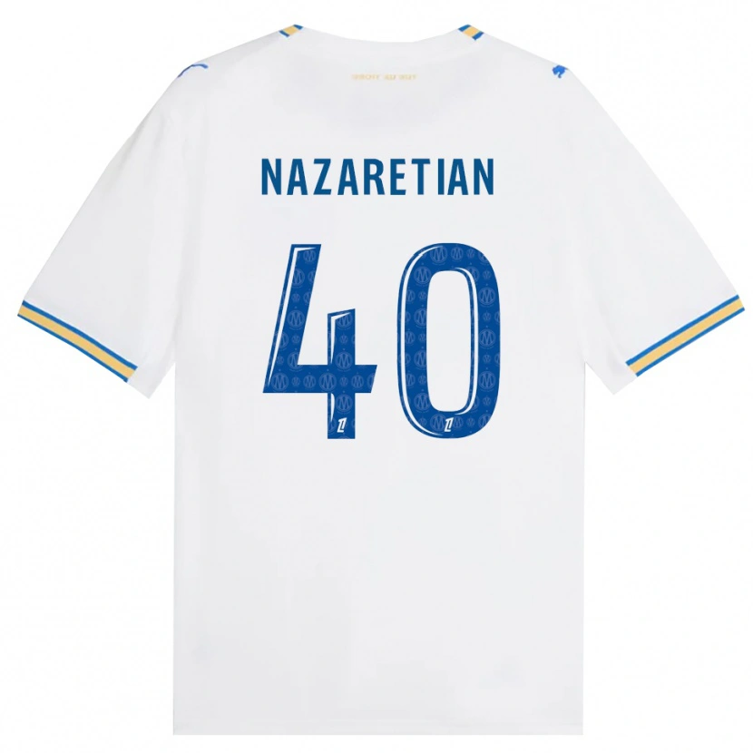Danxen Damen Manuel Nazaretian #40 Dodgerblau Weiß Heimtrikot Trikot 2026/27 T-Shirt Österreich