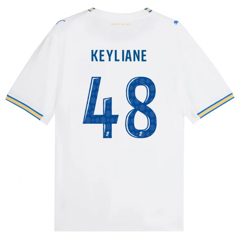 Danxen Damen Keyliane Abdallah #48 Dodgerblau Weiß Heimtrikot Trikot 2026/27 T-Shirt Österreich