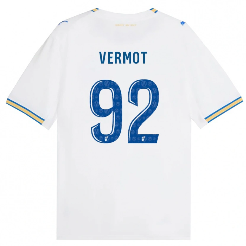Danxen Damen Théo Vermot #92 Dodgerblau Weiß Heimtrikot Trikot 2026/27 T-Shirt Österreich