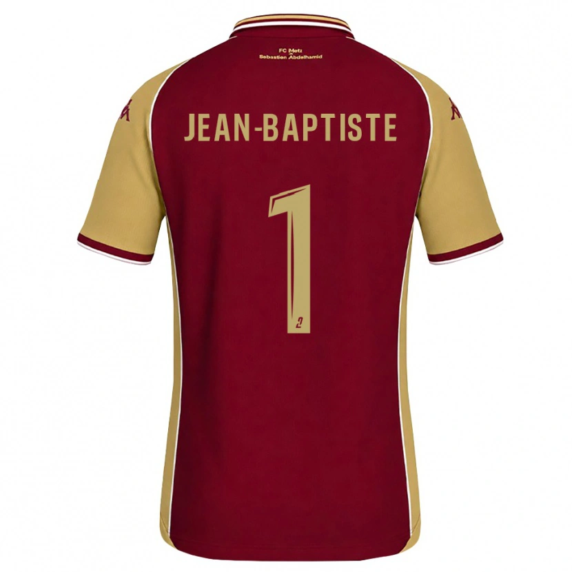 Danxen Damen Romain Jean-Baptiste #1 Goldrute Dunkelrot Heimtrikot Trikot 2026/27 T-Shirt Österreich