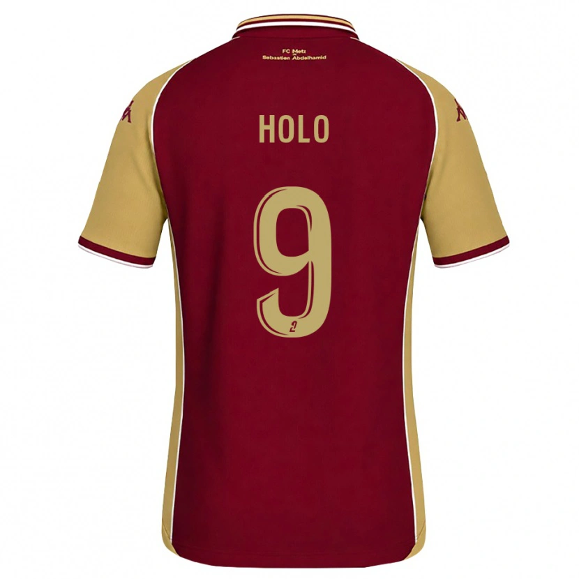 Danxen Damen Mathis Holo #9 Goldrute Dunkelrot Heimtrikot Trikot 2026/27 T-Shirt Österreich
