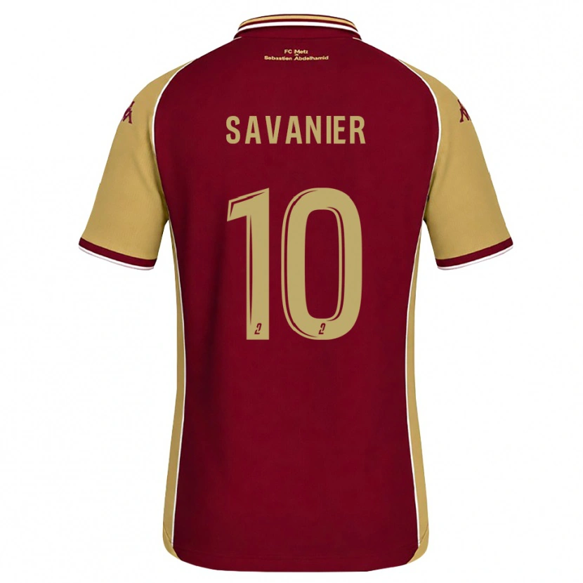 Danxen Damen Téji Savanier #10 Goldrute Dunkelrot Heimtrikot Trikot 2026/27 T-Shirt Österreich