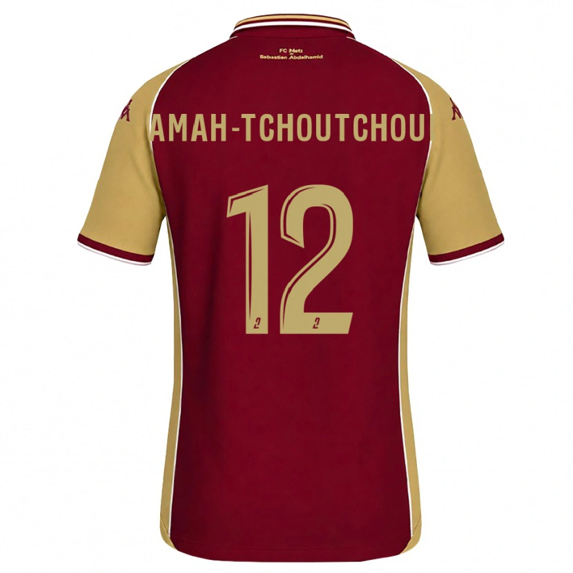 Danxen Damen Marco Amah-Tchoutchoui #12 Goldrute Dunkelrot Heimtrikot Trikot 2026/27 T-Shirt Österreich