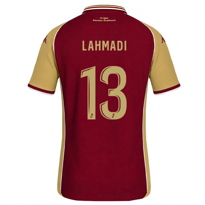 Danxen Damen Mehdi Lahmadi #13 Goldrute Dunkelrot Heimtrikot Trikot 2026/27 T-Shirt Österreich