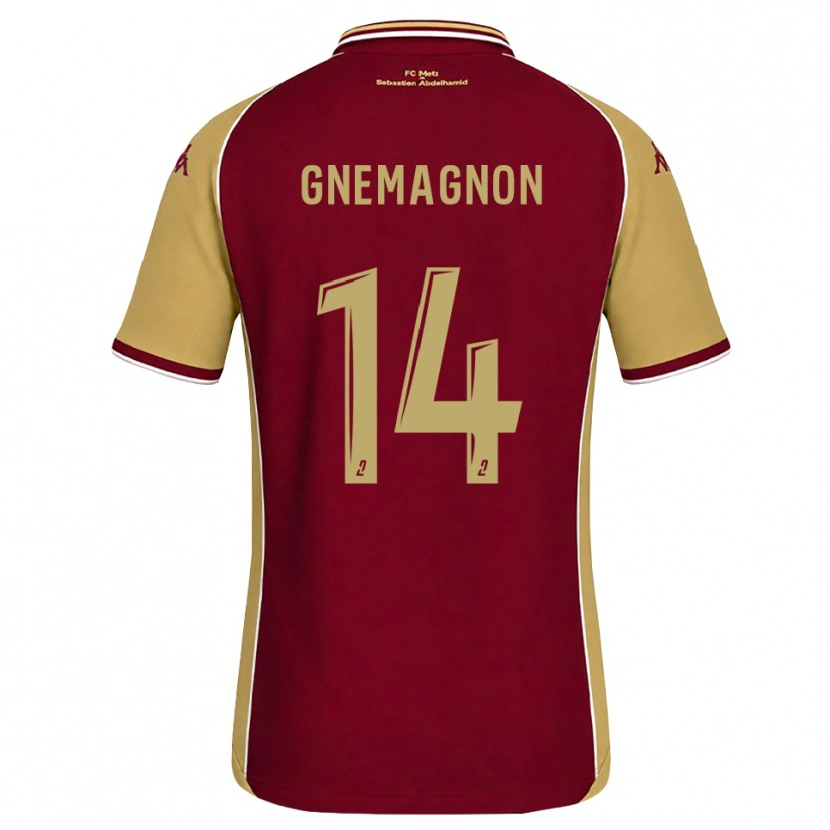Danxen Damen Mahi Gnemagnon #14 Goldrute Dunkelrot Heimtrikot Trikot 2026/27 T-Shirt Österreich