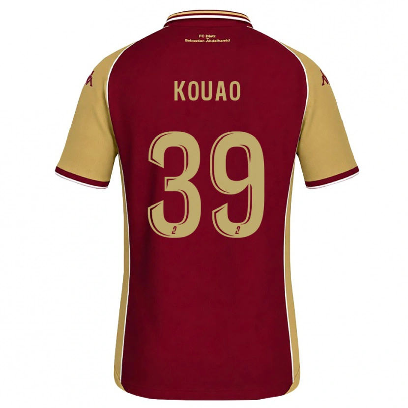 Danxen Damen Koffi Kouao #39 Goldrute Dunkelrot Heimtrikot Trikot 2026/27 T-Shirt Österreich
