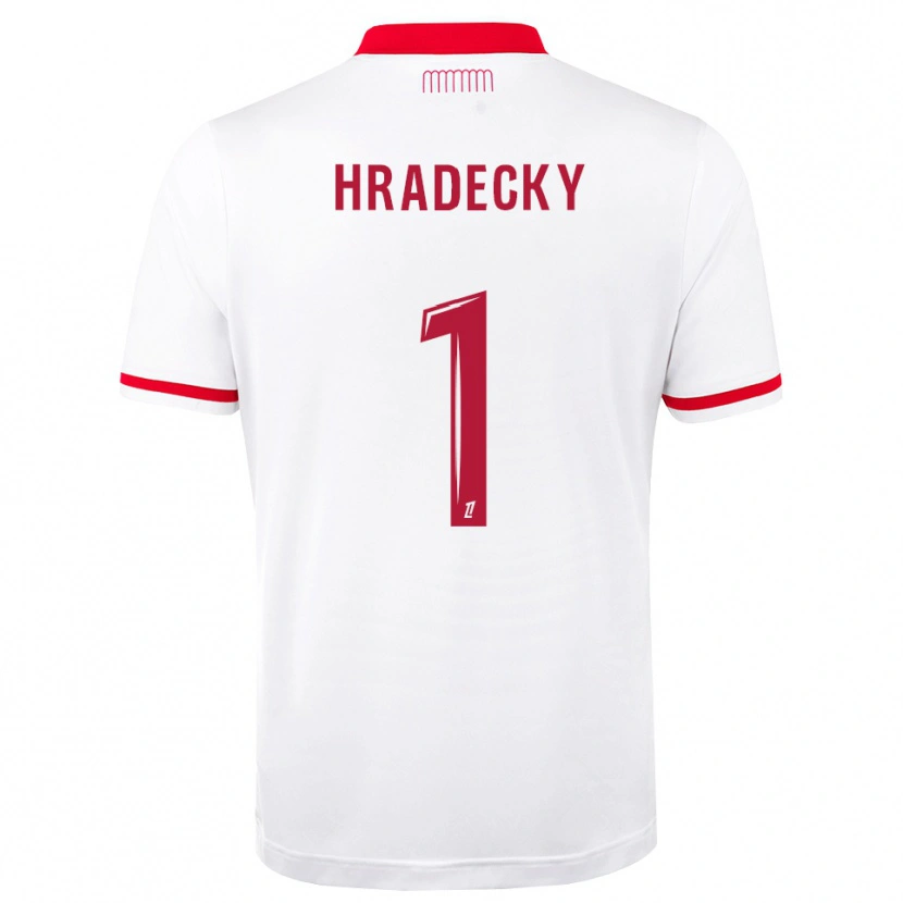 Danxen Damen Lukas Hradecky #1 Rot Weiß Heimtrikot Trikot 2026/27 T-Shirt Österreich