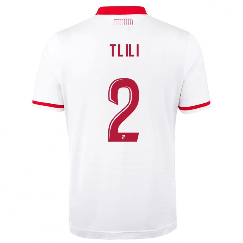 Danxen Damen Mehdi Tlili #2 Rot Weiß Heimtrikot Trikot 2026/27 T-Shirt Österreich