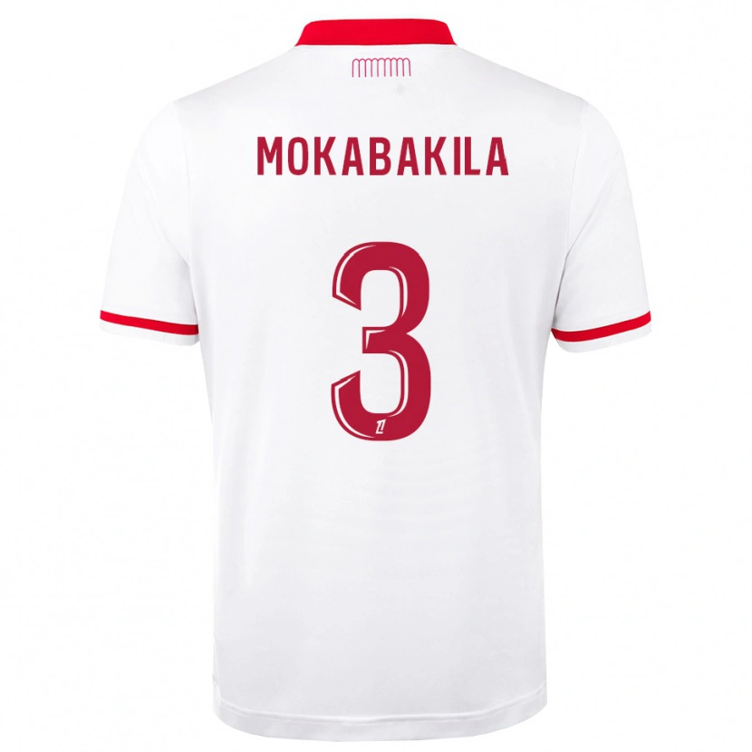 Danxen Damen Nick Mokabakila #3 Rot Weiß Heimtrikot Trikot 2026/27 T-Shirt Österreich