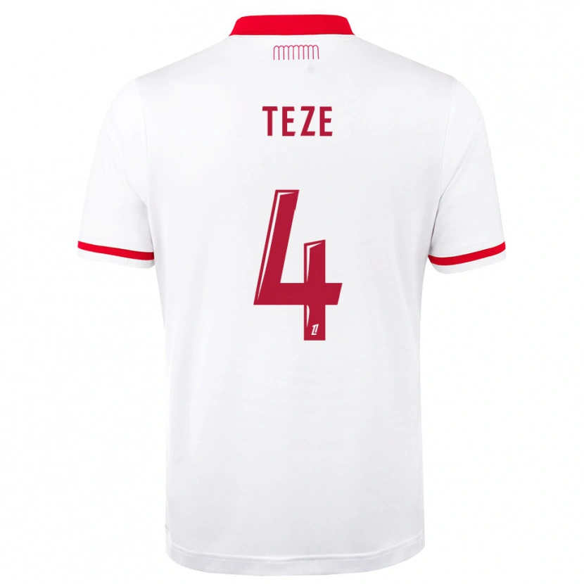 Danxen Damen Jordan Teze #4 Rot Weiß Heimtrikot Trikot 2026/27 T-Shirt Österreich