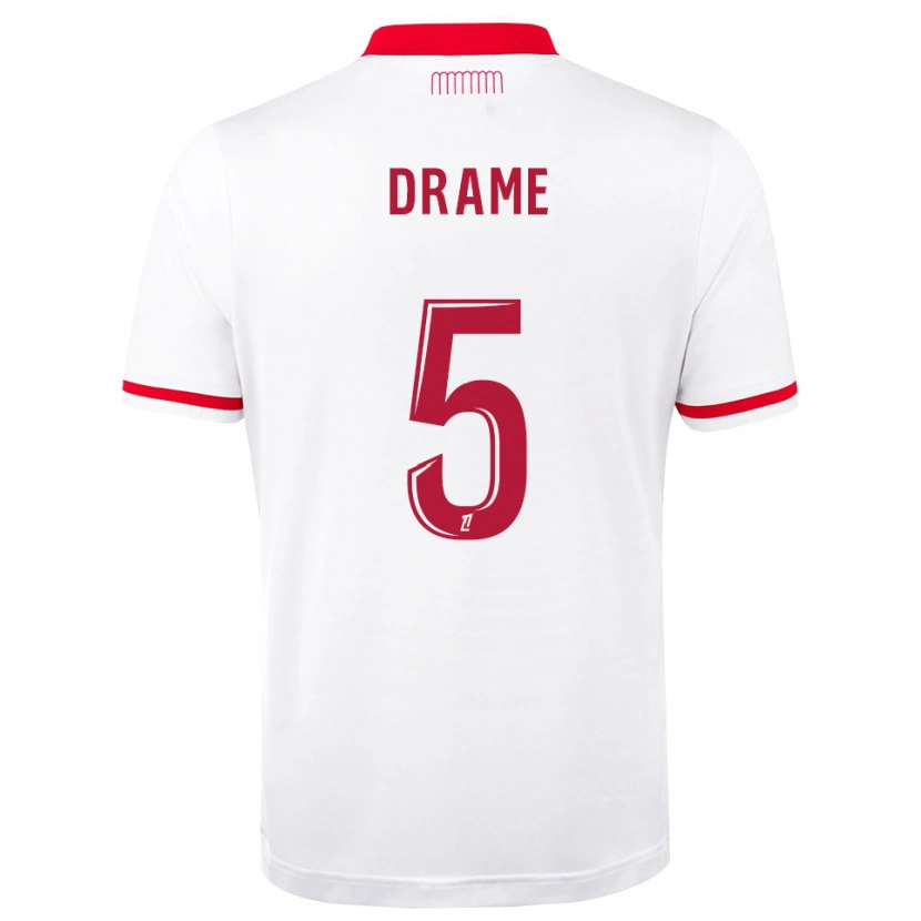 Danxen Damen Massiremba Dramé #5 Rot Weiß Heimtrikot Trikot 2026/27 T-Shirt Österreich