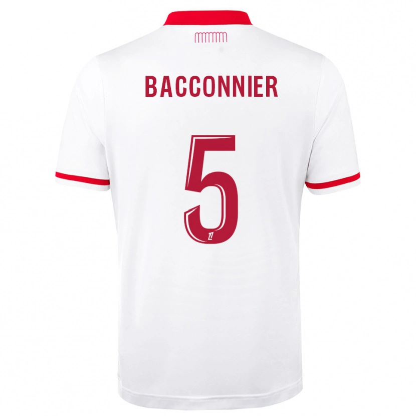 Danxen Damen Kévin Bacconnier #5 Rot Weiß Heimtrikot Trikot 2026/27 T-Shirt Österreich