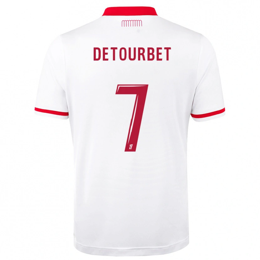 Danxen Damen Mathys Detourbet #7 Rot Weiß Heimtrikot Trikot 2026/27 T-Shirt Österreich