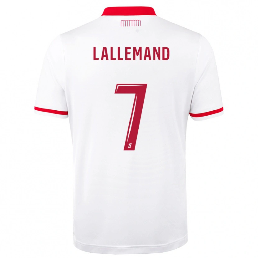Danxen Damen Nassim Lallemand #7 Rot Weiß Heimtrikot Trikot 2026/27 T-Shirt Österreich