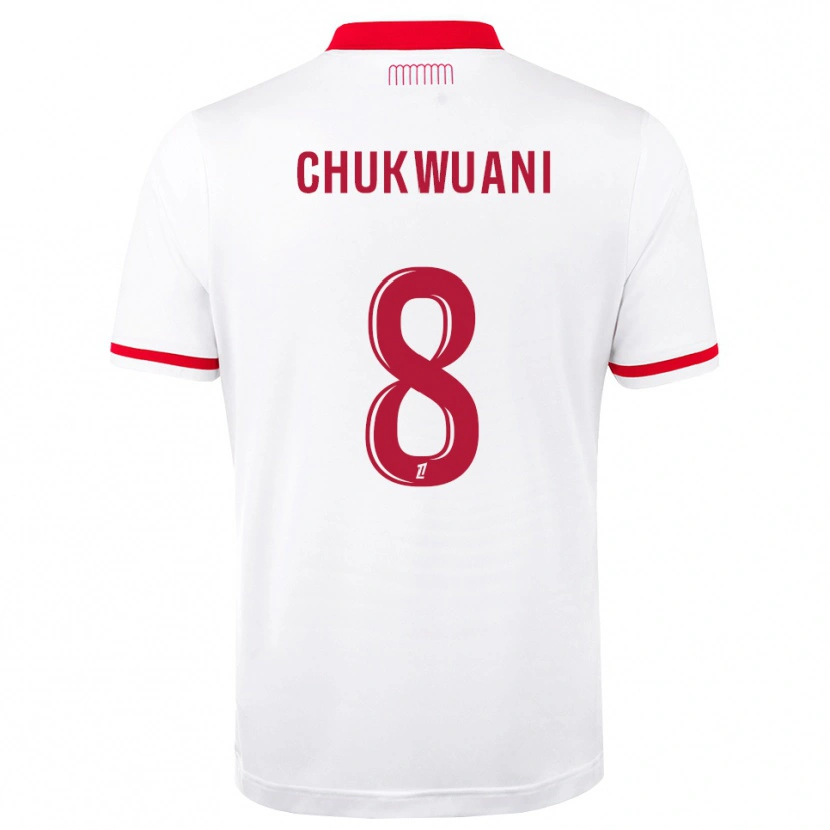 Danxen Damen Ekene Chukwuani #8 Rot Weiß Heimtrikot Trikot 2026/27 T-Shirt Österreich
