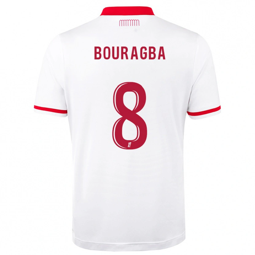Danxen Damen Ouanis Bouragba #8 Rot Weiß Heimtrikot Trikot 2026/27 T-Shirt Österreich