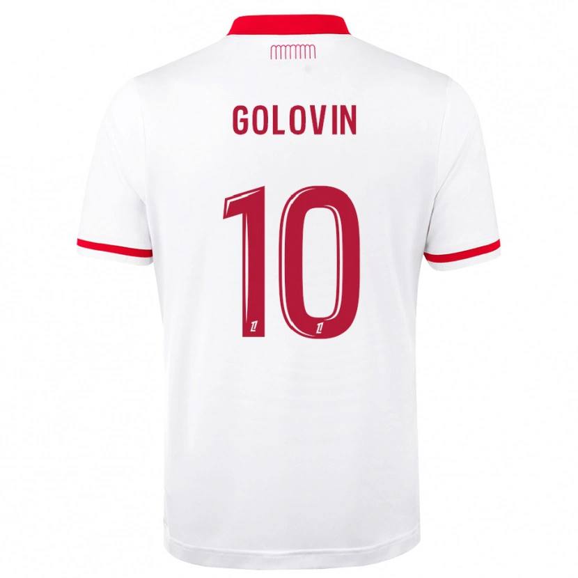 Danxen Damen Aleksandr Golovin #10 Rot Weiß Heimtrikot Trikot 2026/27 T-Shirt Österreich
