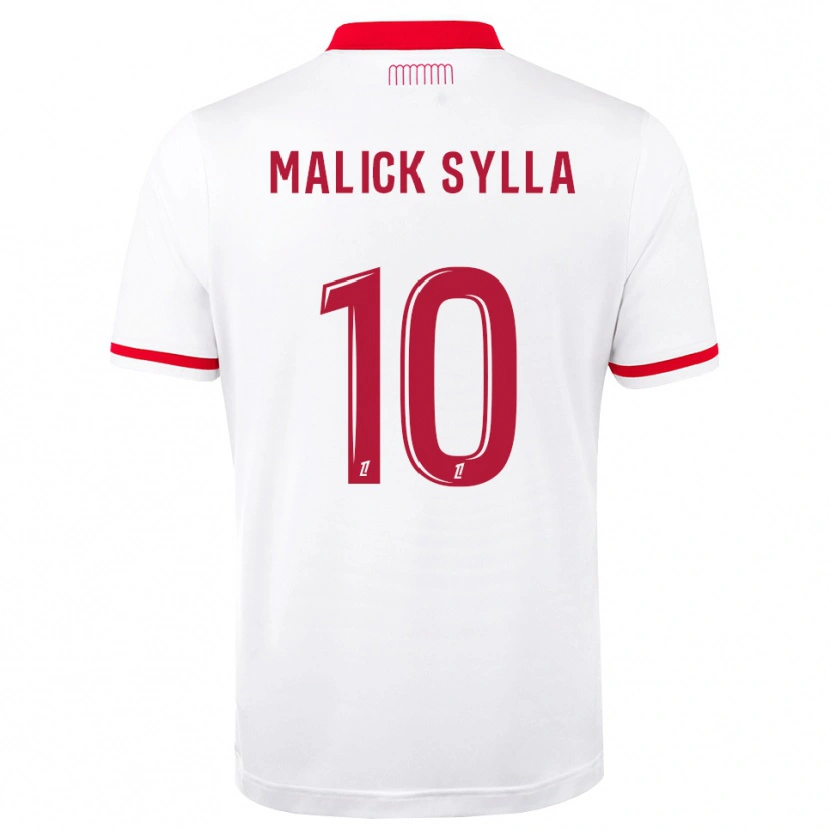 Danxen Damen Malick Sylla #10 Rot Weiß Heimtrikot Trikot 2026/27 T-Shirt Österreich