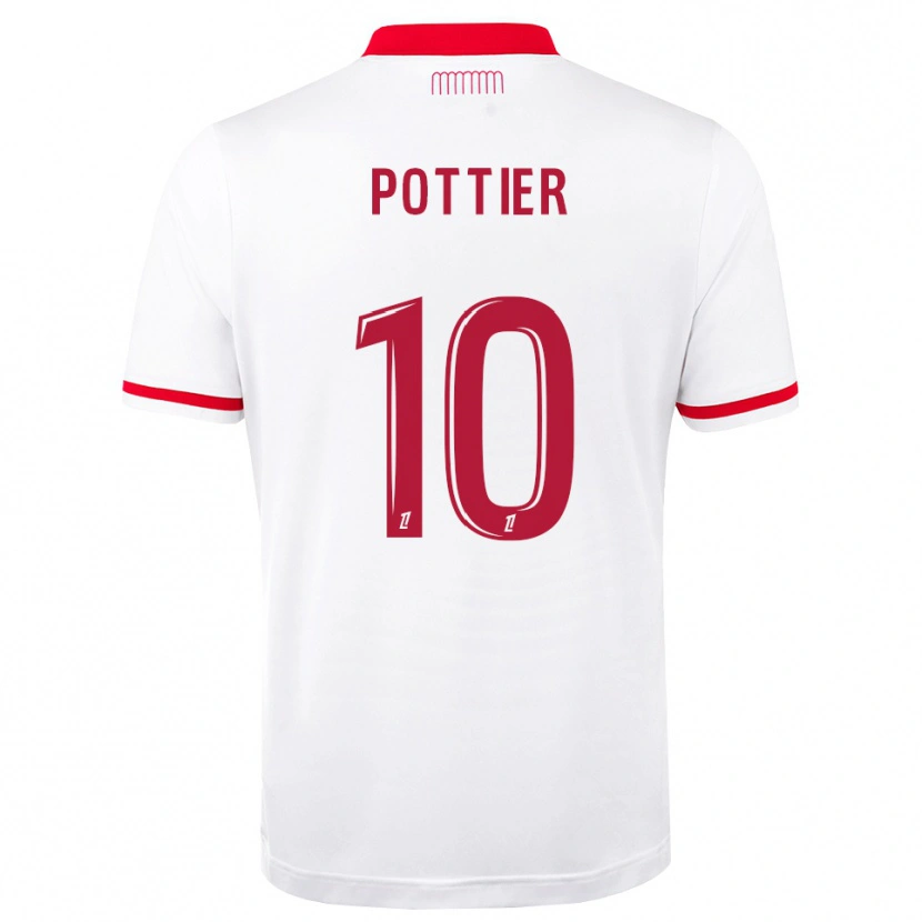 Danxen Damen Morgan Pottier #10 Rot Weiß Heimtrikot Trikot 2026/27 T-Shirt Österreich