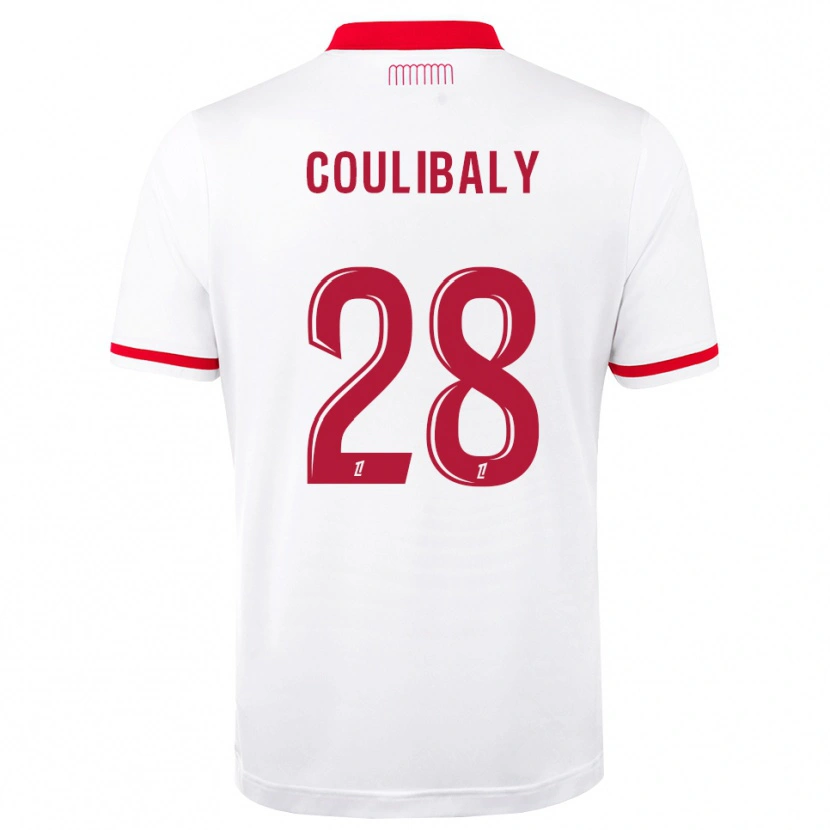 Danxen Damen Mamadou Coulibaly #28 Rot Weiß Heimtrikot Trikot 2026/27 T-Shirt Österreich
