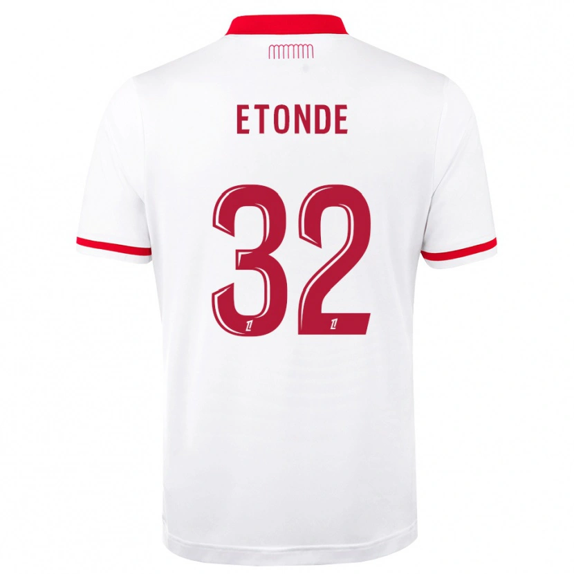 Danxen Damen Romaric Etonde #32 Rot Weiß Heimtrikot Trikot 2026/27 T-Shirt Österreich