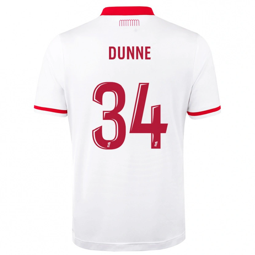 Danxen Damen David Dunne #34 Rot Weiß Heimtrikot Trikot 2026/27 T-Shirt Österreich