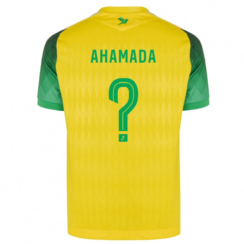 Danxen Damen Houssam Ahamada #0 Gelb Grün Rot Heimtrikot Trikot 2026/27 T-Shirt Österreich