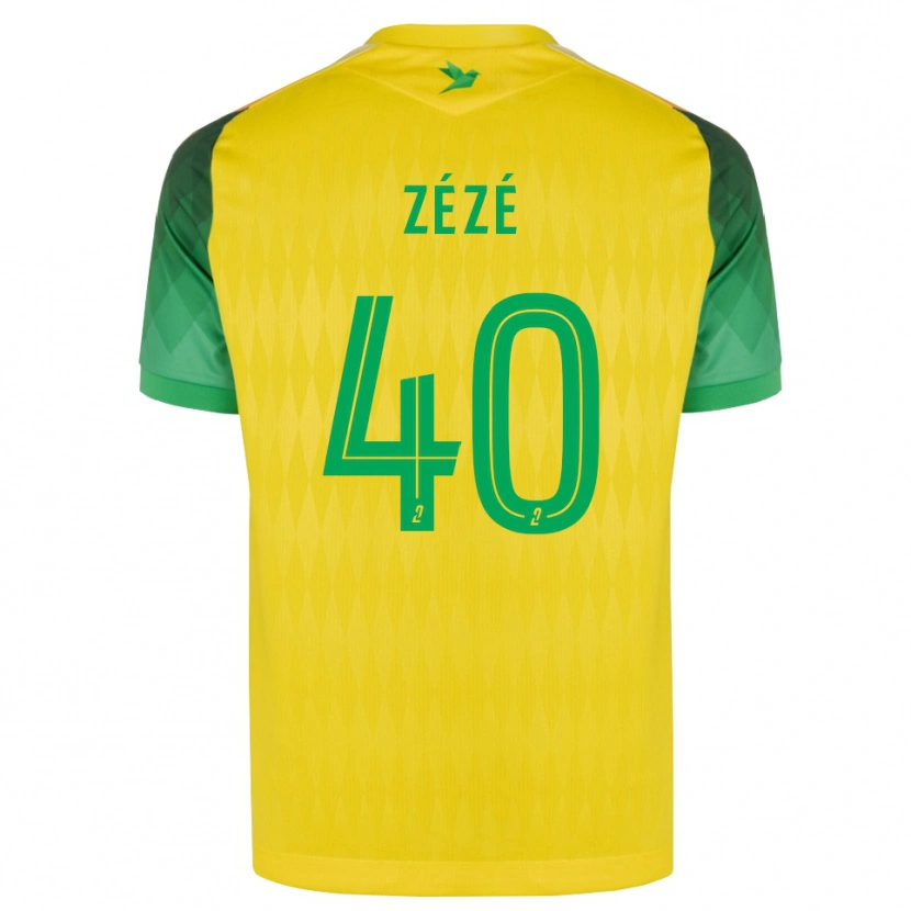 Danxen Damen Yanel Zézé #40 Gelb Grün Rot Heimtrikot Trikot 2026/27 T-Shirt Österreich