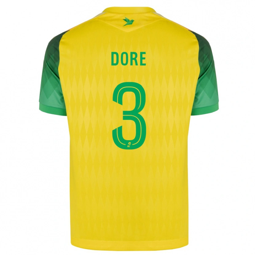 Danxen Damen Louis Dore #3 Gelb Grün Rot Heimtrikot Trikot 2026/27 T-Shirt Österreich