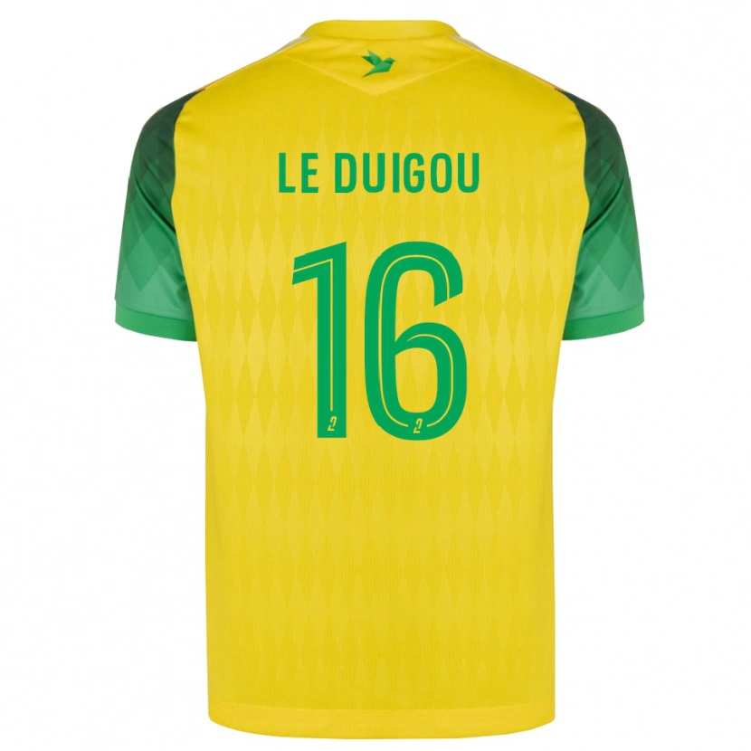 Danxen Damen Daniel Le Duigou #16 Gelb Grün Rot Heimtrikot Trikot 2026/27 T-Shirt Österreich