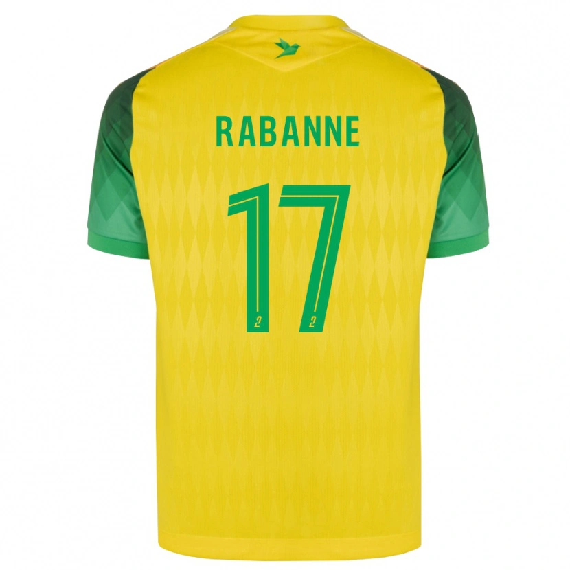 Danxen Damen Julie Rabanne #17 Gelb Grün Rot Heimtrikot Trikot 2026/27 T-Shirt Österreich