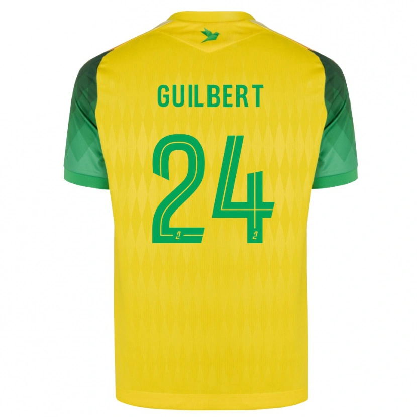 Danxen Damen Frédéric Guilbert #24 Gelb Grün Rot Heimtrikot Trikot 2026/27 T-Shirt Österreich
