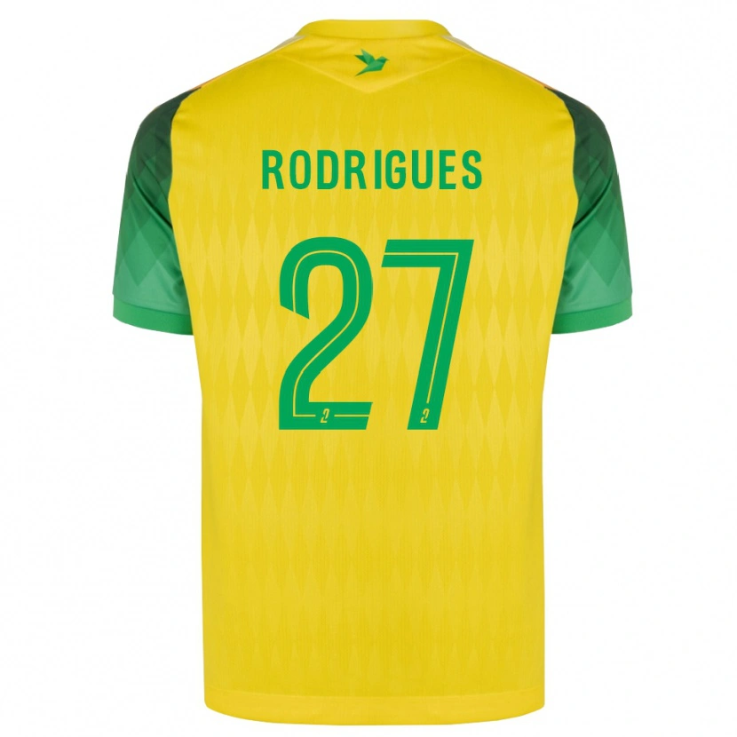 Danxen Damen Nelly Rodrigues #27 Gelb Grün Rot Heimtrikot Trikot 2026/27 T-Shirt Österreich