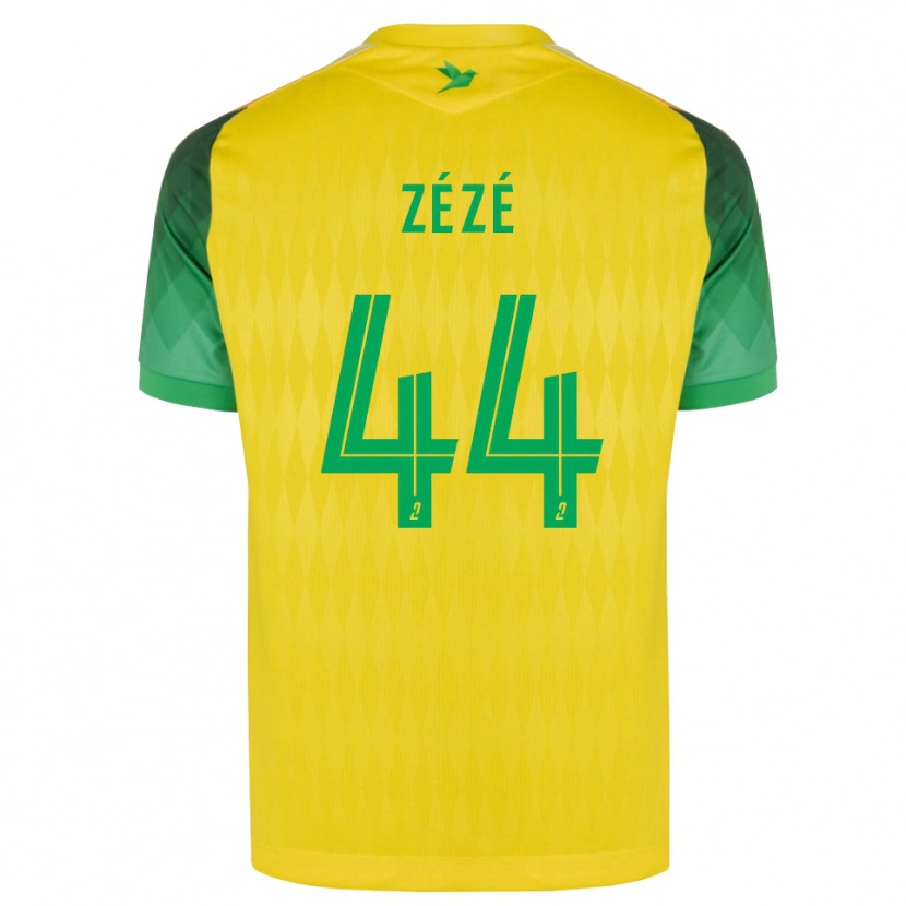 Danxen Damen Nathan Zézé #44 Gelb Grün Rot Heimtrikot Trikot 2026/27 T-Shirt Österreich