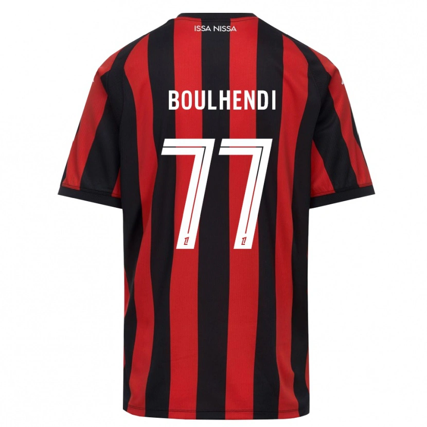 Danxen Damen Teddy Boulhendi #77 Rot Schwarz Weiß Heimtrikot Trikot 2026/27 T-Shirt Österreich