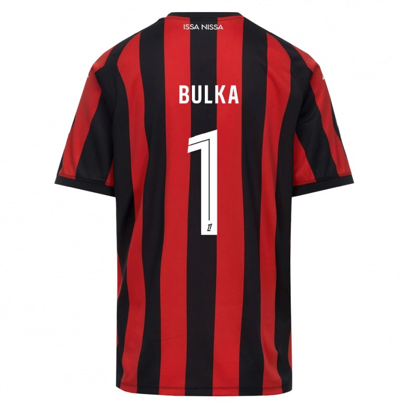 Danxen Damen Marcin Bulka #1 Rot Schwarz Weiß Heimtrikot Trikot 2026/27 T-Shirt Österreich