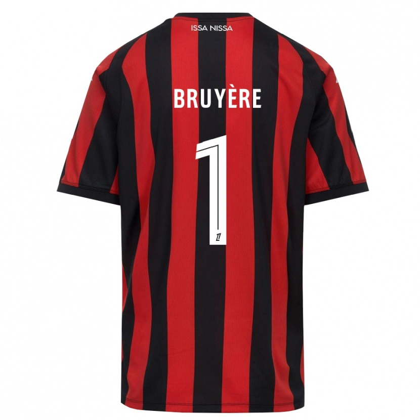 Danxen Damen Théo Bruyère #1 Rot Schwarz Weiß Heimtrikot Trikot 2026/27 T-Shirt Österreich