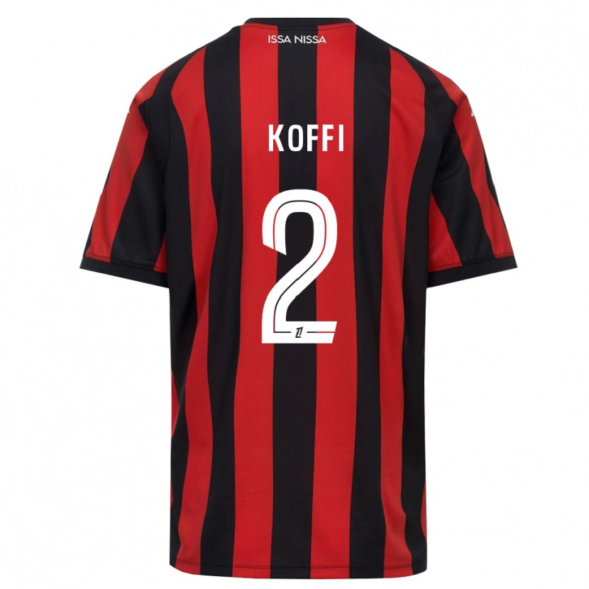 Danxen Damen Marc-Aurel Koffi #2 Rot Schwarz Weiß Heimtrikot Trikot 2026/27 T-Shirt Österreich
