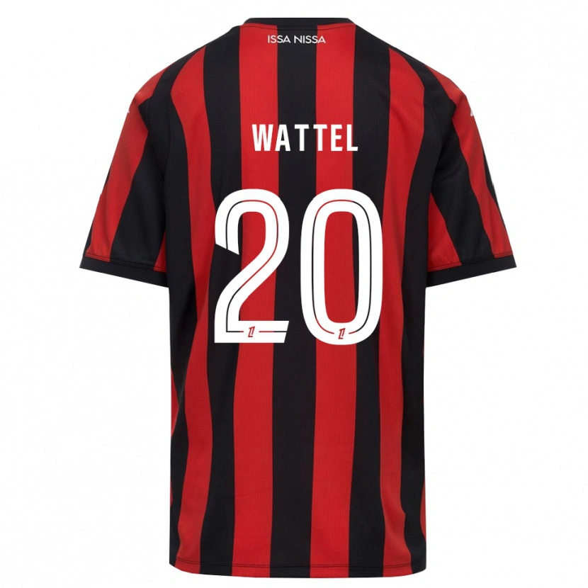 Danxen Damen Sami Wattel #20 Rot Schwarz Weiß Heimtrikot Trikot 2026/27 T-Shirt Österreich