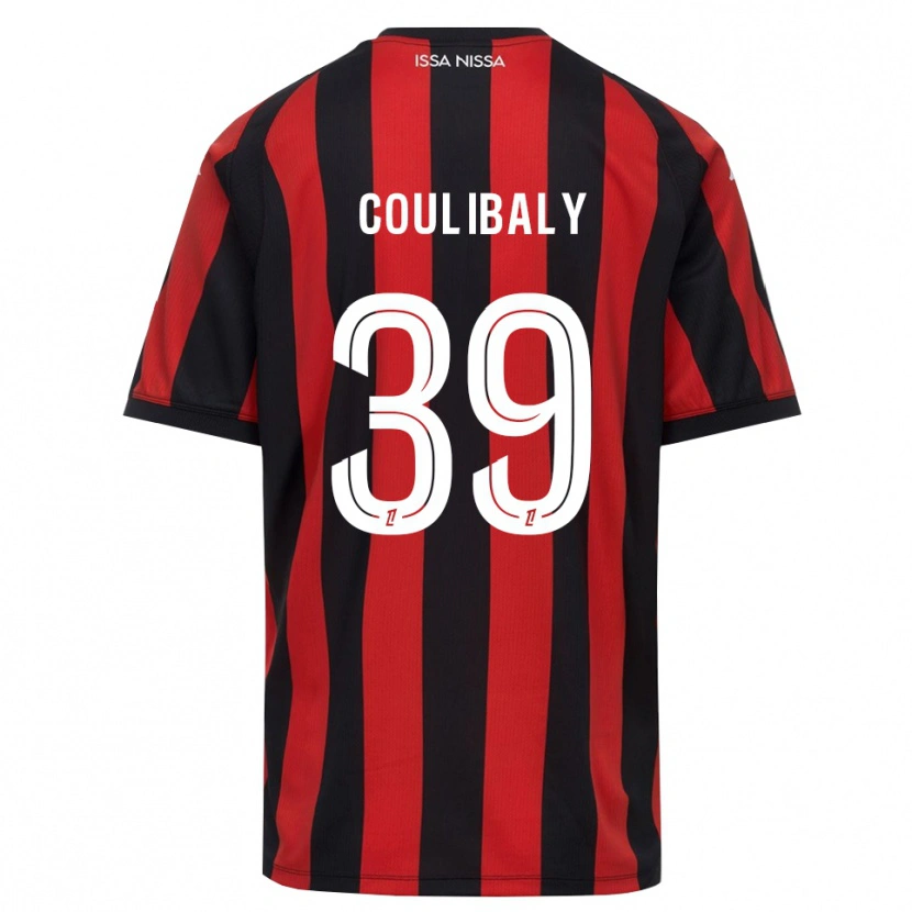 Danxen Damen Djibril Coulibaly #39 Rot Schwarz Weiß Heimtrikot Trikot 2026/27 T-Shirt Österreich